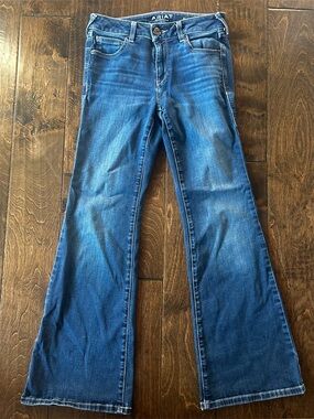 Ariat Denim Perfect Rise Trouser Flare Jeans Women’s 27S